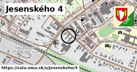 Jesenského 4, Šaľa