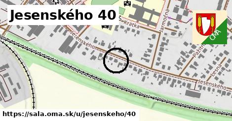 Jesenského 40, Šaľa