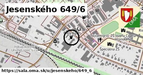 Jesenského 649/6, Šaľa