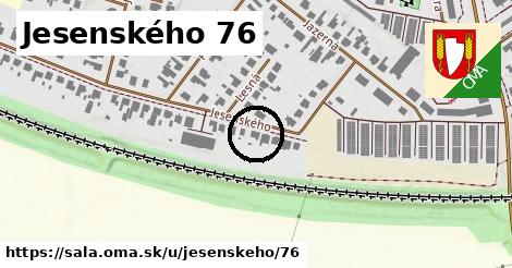 Jesenského 76, Šaľa