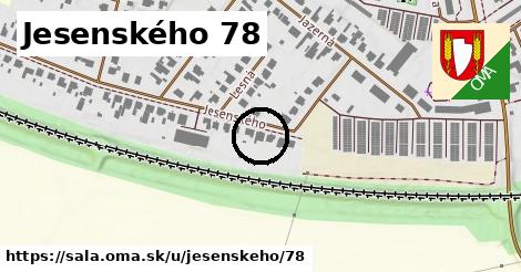 Jesenského 78, Šaľa