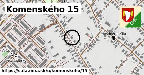 Komenského 15, Šaľa