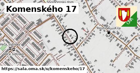 Komenského 17, Šaľa