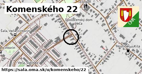 Komenského 22, Šaľa