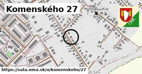 Komenského 27, Šaľa