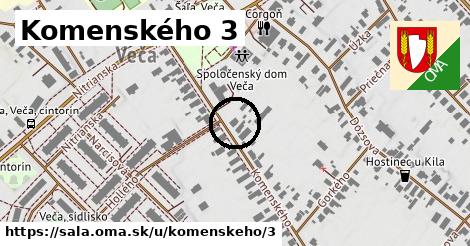 Komenského 3, Šaľa