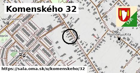 Komenského 32, Šaľa