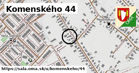 Komenského 44, Šaľa