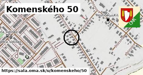 Komenského 50, Šaľa