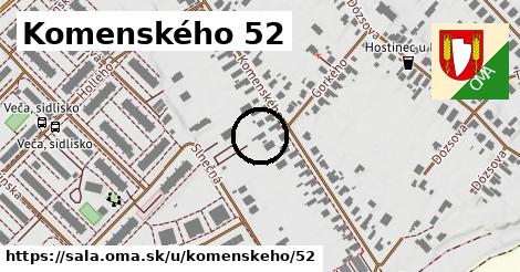 Komenského 52, Šaľa