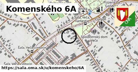 Komenského 6A, Šaľa