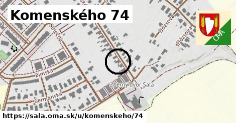 Komenského 74, Šaľa