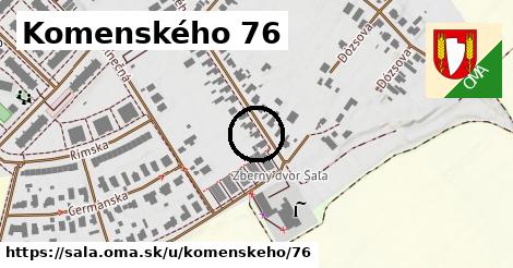 Komenského 76, Šaľa