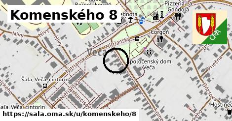 Komenského 8, Šaľa