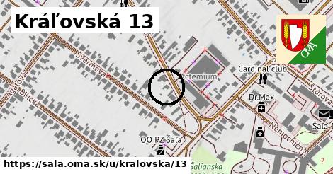 Kráľovská 13, Šaľa