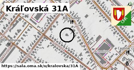 Kráľovská 31A, Šaľa