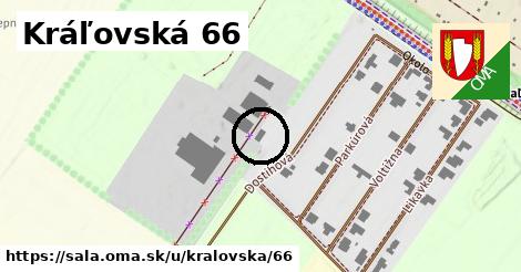 Kráľovská 66, Šaľa