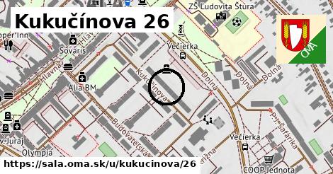 Kukučínova 26, Šaľa