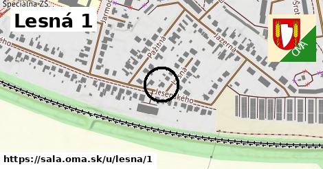 Lesná 1, Šaľa