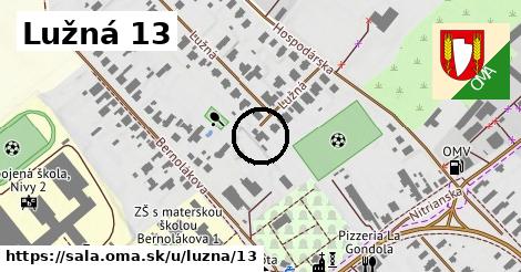 Lužná 13, Šaľa