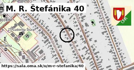 M. R. Štefánika 40, Šaľa