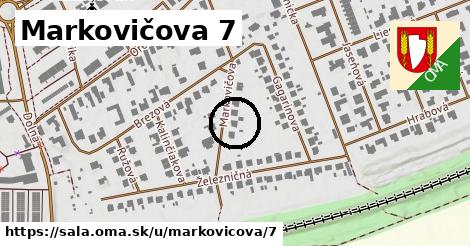 Markovičova 7, Šaľa