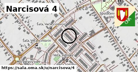 Narcisová 4, Šaľa