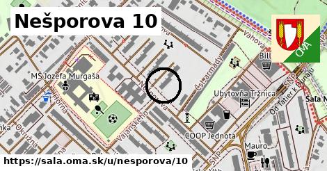 Nešporova 10, Šaľa