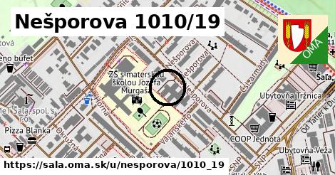 Nešporova 1010/19, Šaľa
