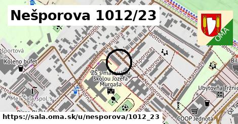 Nešporova 1012/23, Šaľa