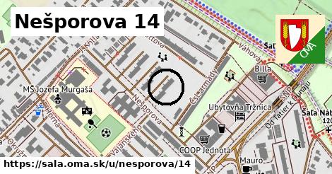 Nešporova 14, Šaľa