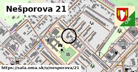 Nešporova 21, Šaľa