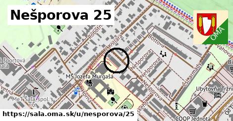 Nešporova 25, Šaľa