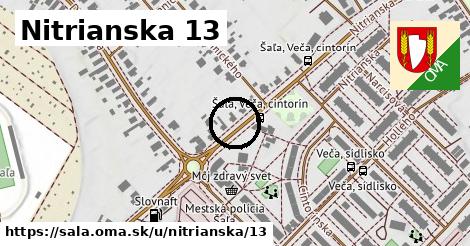 Nitrianska 13, Šaľa