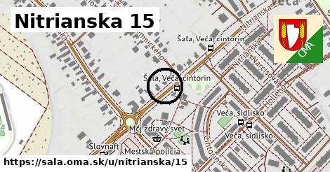 Nitrianska 15, Šaľa