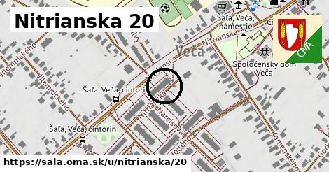 Nitrianska 20, Šaľa