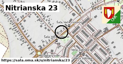 Nitrianska 23, Šaľa