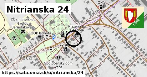 Nitrianska 24, Šaľa