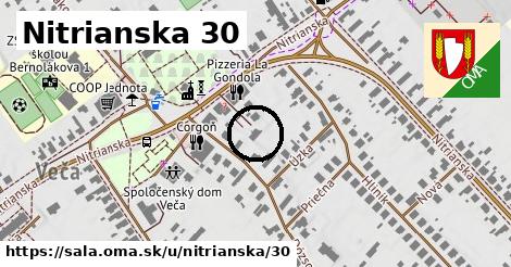 Nitrianska 30, Šaľa