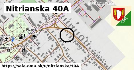 Nitrianska 40A, Šaľa