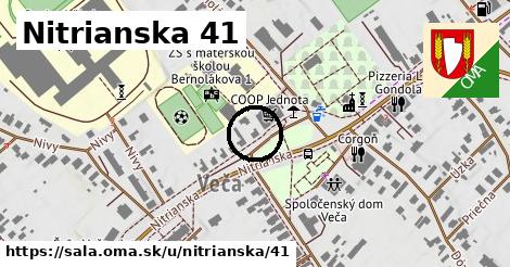 Nitrianska 41, Šaľa