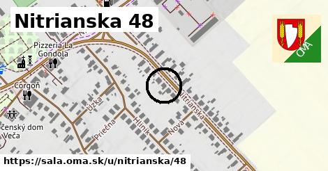 Nitrianska 48, Šaľa