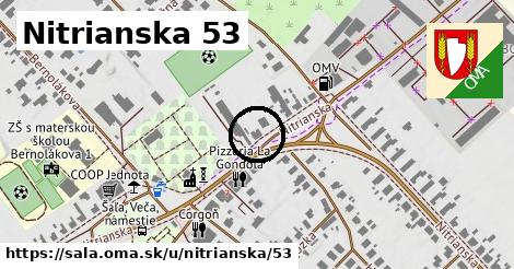 Nitrianska 53, Šaľa