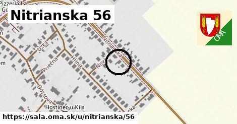 Nitrianska 56, Šaľa