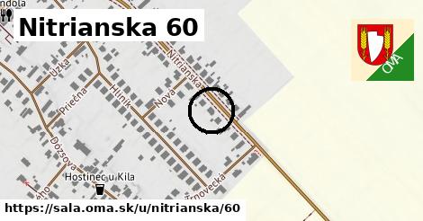 Nitrianska 60, Šaľa