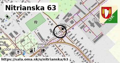 Nitrianska 63, Šaľa