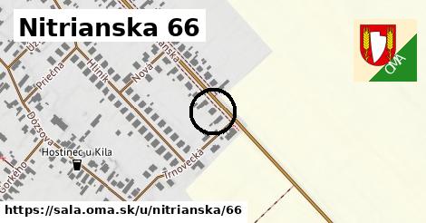 Nitrianska 66, Šaľa