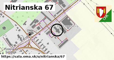 Nitrianska 67, Šaľa