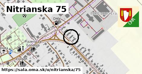 Nitrianska 75, Šaľa