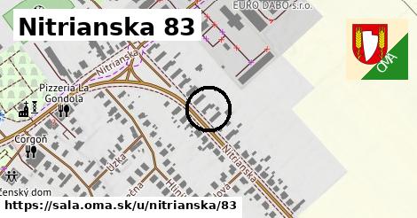 Nitrianska 83, Šaľa